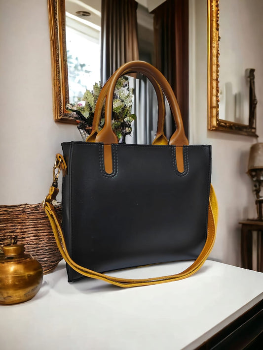 Dum Dum Tote - High-Quality Artificial Leather Handbag