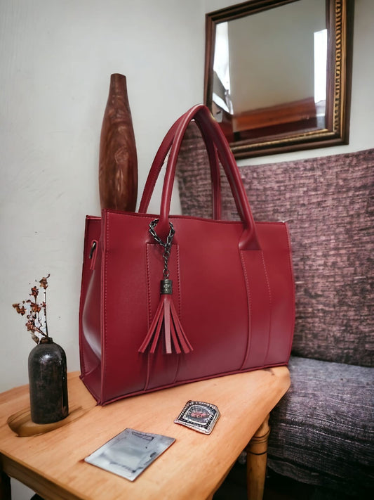 Leux Leather Shoulder Bag